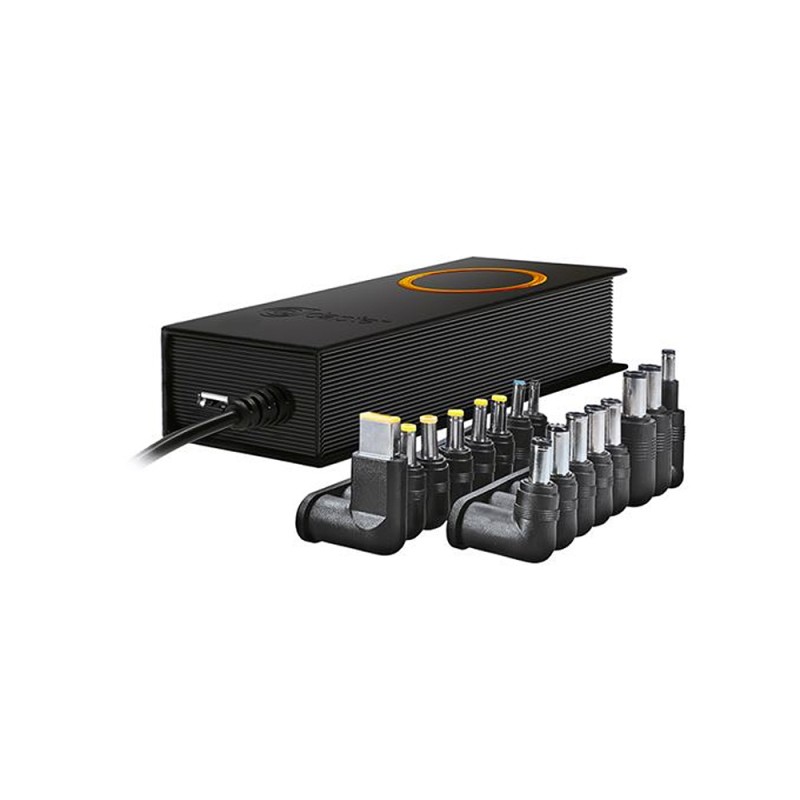 Adaptér pre notebooky SOLIGHT DA90 90 W so 16 koncovkami – adaptér s koncovkami