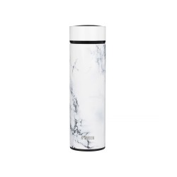 Termoska s teplomerom NOVEEN TB2319 MARBLE 0,45 l – mramorová termoska