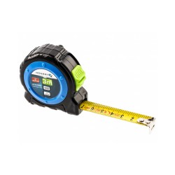 Meter zvinovací HOEGERT HT4M409 3 m × 16 mm oceľ – zvinovací meter