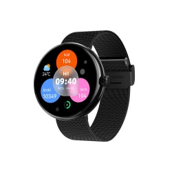 Hodinky SMART FOREVER ForeVive5 SB-365 čierne – hodinky s kovovým remienkom