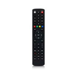 Diaľkový ovládač AB ALLTV – pohľad spredu na tlačidlá