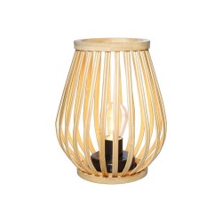 Lampáš s LED žiarovkou bambusový SOLIGHT WO3106 – bambusový lampáš