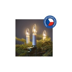 Vianočná súprava Exihand CHRISTMAS LIGHT číra – sviečky na stromčeku
