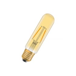 LED žiarovka OSRAM Vintage 1906 TUBULAR 2,5 W – zlatá trubicová žiarovka