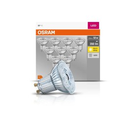 Žiarovka OSRAM PAR16 GU10 10ks – balenie a žiarovka