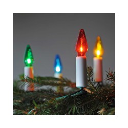 Vianočná súprava Exihand CHRISTMAS LIGHT farebná – farebné sviečky na stromčeku