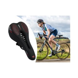 Sedadlo na bicykel SX ACTIVE ZONE – sedadlo a cyklistka