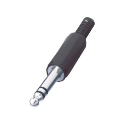 Konektor JACK6,3 mm stereo PLAST SK3 – konektor