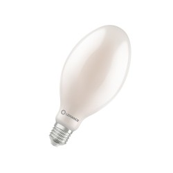 LED žiarovka LEDVANCE HQL E40 60 W 827 – matná elipsa zo šikma