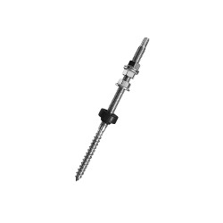 Skrutka kombinovaná M10 × 250 na trapézový plech – skrutka