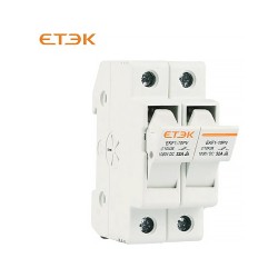 Poistkový odpájač 10x38mm 2P 32A 1000V pre FVE – odpájač