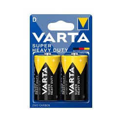 Batéria VARTA R20 SUPERLIFE 2 ks – batérie v blistri