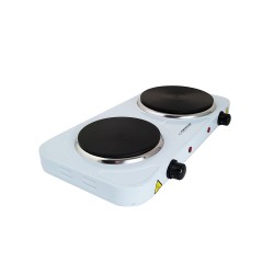 Varič elektrický 2-platnička ESPERANZA EKH014W biely – biely varič s dvomi platničkami