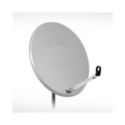 Satelitná parabola D80FE ClickClack 80 cm železná tmavosivá – parabola