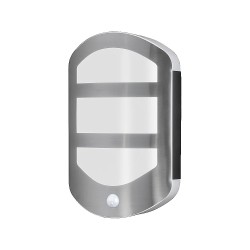Svietidlo OSRAM ENDURA Style Plate Wall Sensor 12W nerez – nerezové svietidlo so snímačom