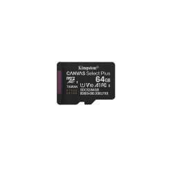 Karta micro SD 64GB s adaptérom KINGSTON CANVAS Select Plus – karta
