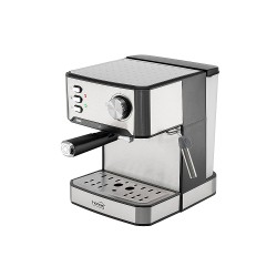 Presso kávovar HOME HGPR15 nerez 15 bar – kávovar šikmo