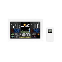 Meteostanica SOLIGHT TE81W-XL biela – meteostanica s čidlom