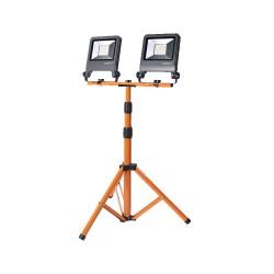 LED reflektor OSRAM Worklight 2× 50 W so statívom – dva reflektory na statíve