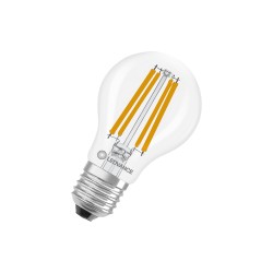 LED žiarovka LEDVANCE CLA100 827 VC – filamentová žiarovka zo šikma