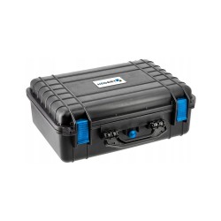 Hermetická skrinka na náradie HOEGERT HT7G012 46 × 36,5 × 17,6 cm – čierny kufor