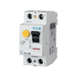 Prúdový chránič EATON PF6-40/2 – dvojpólový chránič