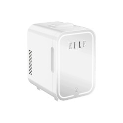 Mini chladnička ELLE ESDAFX08WHEU – biela chladnička so zrkadlom