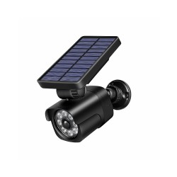 Imitácia kamery SUNARI FOREVER FLS-25 so svetlom a PIR 4W 6000K – imitácia kamery so solárnym panelom