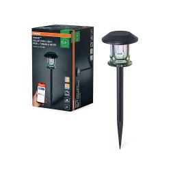 Solárna lampa OSRAM SMART+ BT Solar Path Light RGB+TW – lampa na zapichovacej tyči s balením