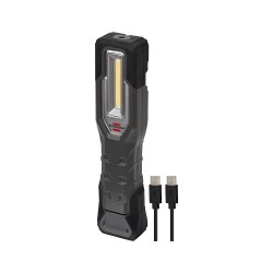 Montážna LED lampa ACCU BRENNENSTUHL HL1000A 1000+200 lm IP54 – lampa s káblom