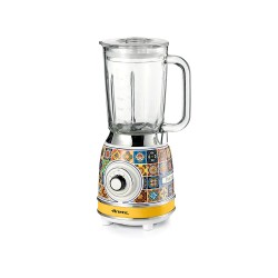 Stolný mixér ARIETE Positano 583/PO 1,5 l 1000 W – mixér s maľovaným dekorom