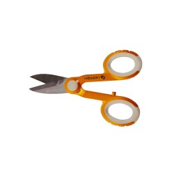 Elektrikárske nožnice HOEGERT HT1P040 140 mm – oranžové nožnice