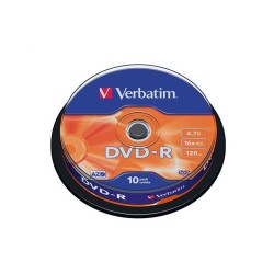 DVD-R VERBATIM 10 ks – disky na tŕni