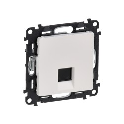Dátová zásuvka 1×RJ45 UTP LEGRAND VALENA LIFE 753140 – biela zásuvka s jedným portom