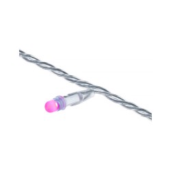 Vianočná súprava LED OSRAM LK80 ružová – detail ružovej LED