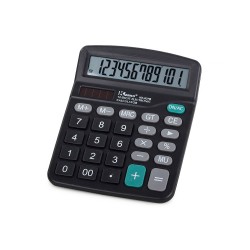 Kalkulačka KENKO KK-837B 15 × 12 cm – čierna kalkulačka
