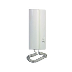 Telefón domáci TESLA 4FP21101.201 ELEGANT biely – biely domáci telefón so slúchadlom