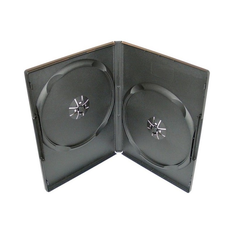 Obal na 2 DVD 9 mm čierny – obal