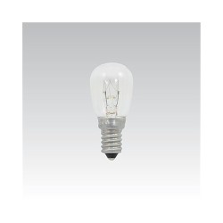 Žiarovka E14 15W 24 V 16x54 mm – malá číra žiarovka