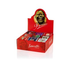 Káva v kazete SOMMELIER Gourmet box – otvorená krabica s rôznymi kávami