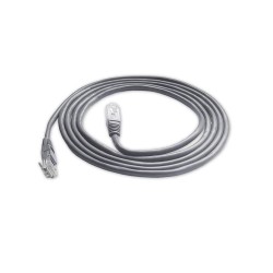 Kábel RJ45-RJ45 2 m – sivý sieťový kábel