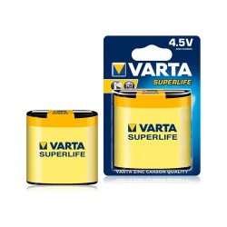 Batéria VARTA 3R12 4,5V Super Heavy Duty – plochá batéria s blistrom