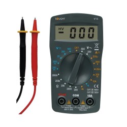 Digitálny multimeter SOLIGHT V15 – multimeter s hrotmi