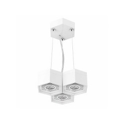 Svietidlo OSRAM LED COMBILITE TRIPLE 3x4W biele – závesné svietidlo s troma bodmi