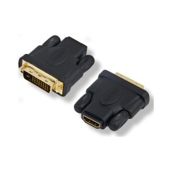 Redukcia HDMI zásuvka na DVI vidlicu – redukcia z dvoch strán