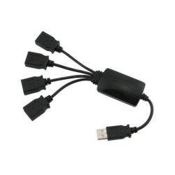 USB HUB 4-portový AK22 – káblový rozbočovač