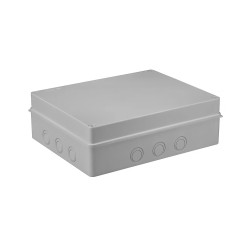Inštalačná krabica S-BOX 716 – sivá krabica 380 × 300 mm