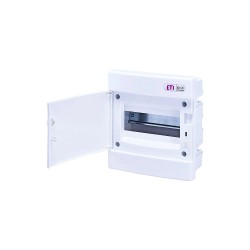 Rozvádzač 8-modulový pod omietku ETI ECM8PO – otvorený rozvádzač