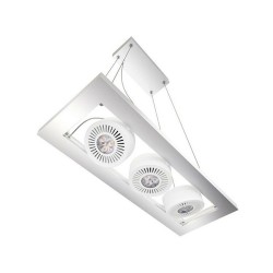 Svietidlo OSRAM LED TRESOL TRIO 3x8W biele – závesné svietidlo s troma bodmi