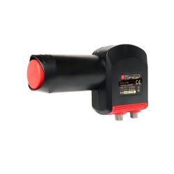 Konvertor LNB TWIN OPTICUM LTP-06H Red Rocket – konvertor